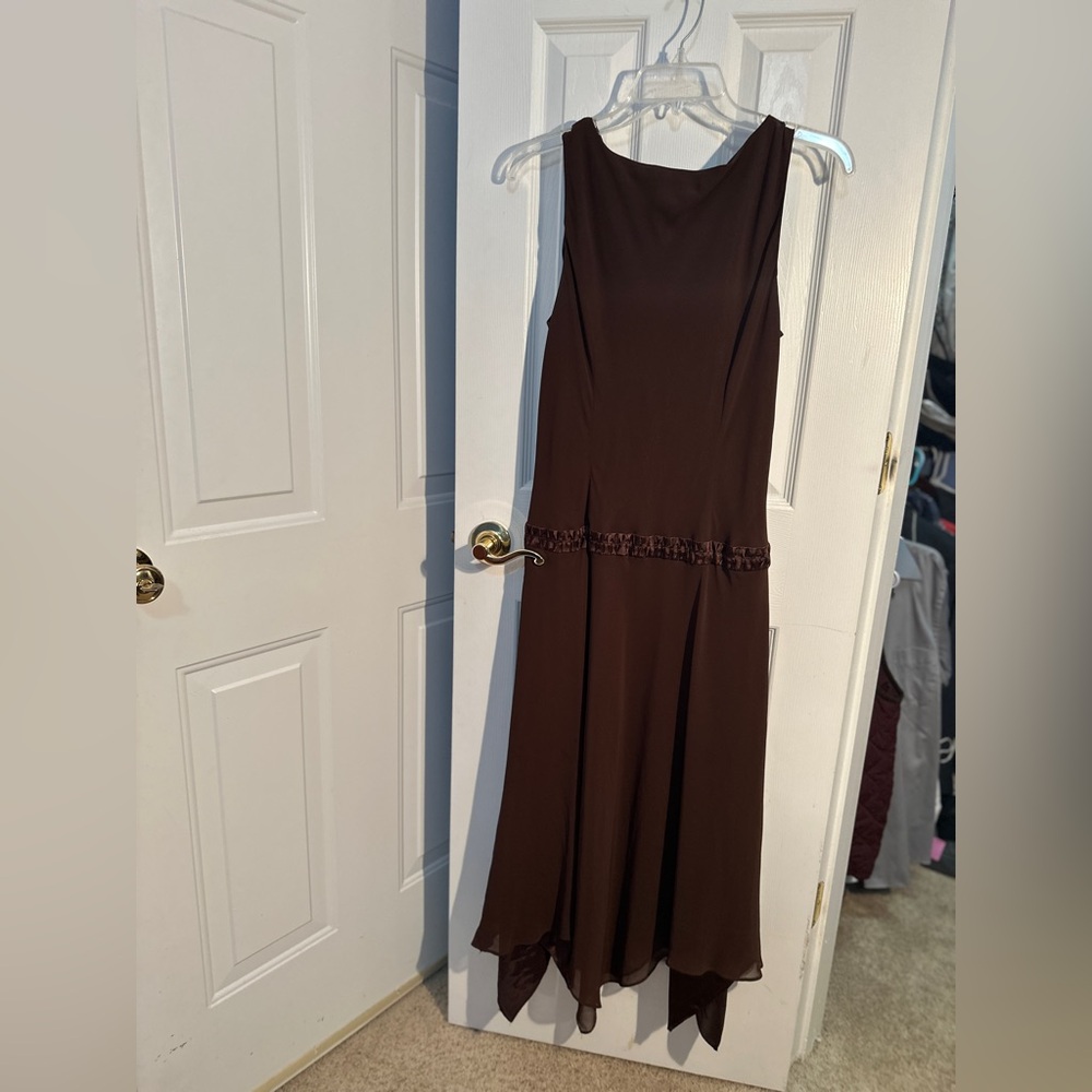 Liz Claiborne Brown Cocktail Dress